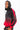 Black Red Full Zip Ombre Track Suit