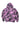 a purple and black tie dye hoodie