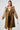 Athina Plaid And Khaki Contrast Trench Coat