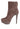 Espiree Microfiber High Heeled Ankle Boots