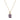 Confection Purple Crystal Necklace