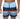 Blue stripes Swim Shorts