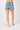 Judy Blue Full Size Button Fly Raw Hem Denim Shorts