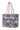 MKF Collection Quilted Cotton Botanical Tote Bag