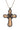 Genuine Stone Cross Pendant Necklace Set