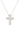 Cross CZ Pendant Necklace