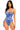 One piece swimwear Denim look