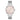 Time and Tru Silver Tone Bracelet Round Pink Dial Casual Watch