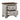 Traditional Two-Tone Bedroom Furniture 1pc Nightstand of 2x Drawers Gray and Brown Top Elegant Look Wooden Nightstand