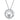 Emma Manor Necklace for Women 18k Gold Plated 925 Silver 5A Zirconia Diamond Hope Pendant Necklace