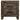 Rustic Golden Brown 2-drawer Nightstand