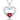 Emma Manor 14k White Gold Plated 5A Heart Shape Cubic Zirconia Love Double Heart Pendant Necklace for Women